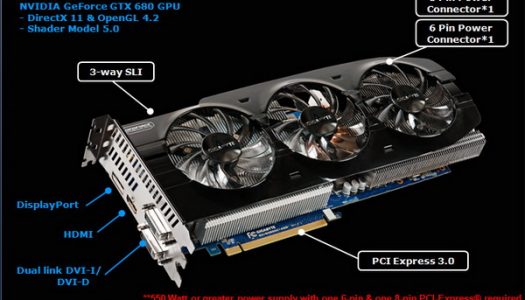 Gigabyte prepara su GTX680 de 4GB