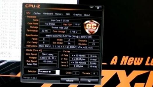 Nuevo Skin “Gigabyte OC” llegará pronto al CPU-Z