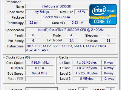 CPU-Z libera su versión 1,63