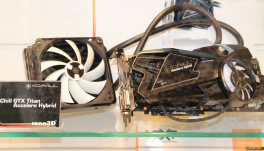 CeBIT 2013: Inno3D presenta su GTX Titan con refrigeración Híbrida