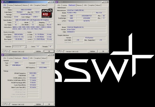 A10-6800K overclock 8 GHz