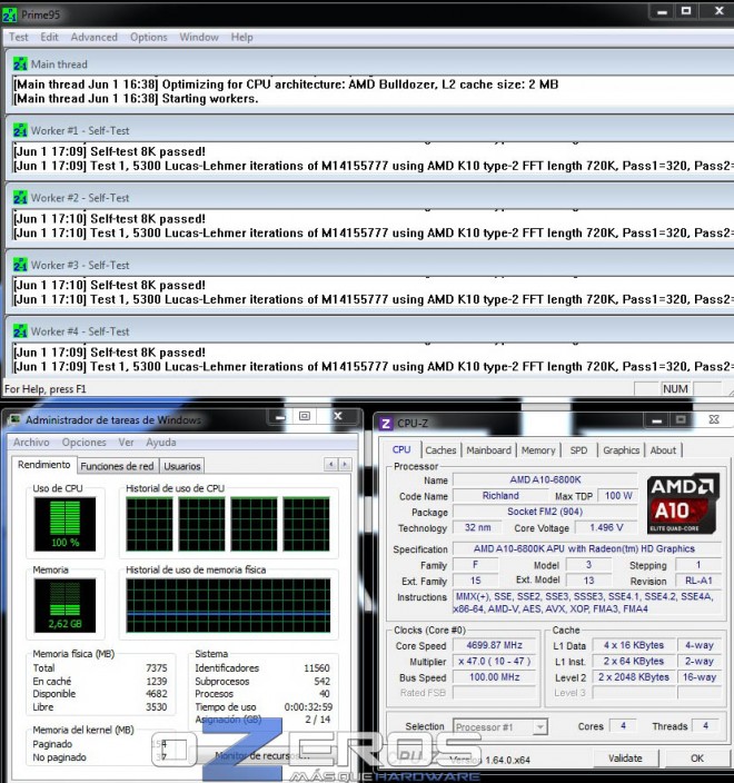 4700 MHz 30 min