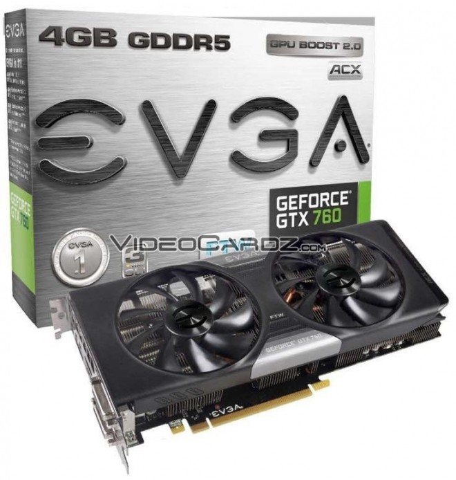 EVGA GTX 760 4GB ACX FTW