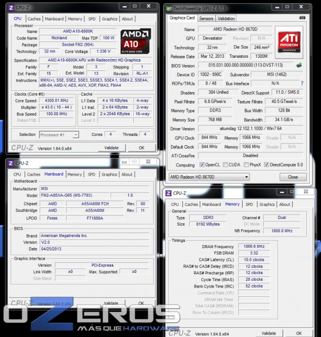 plataforma A10-6800K 2133