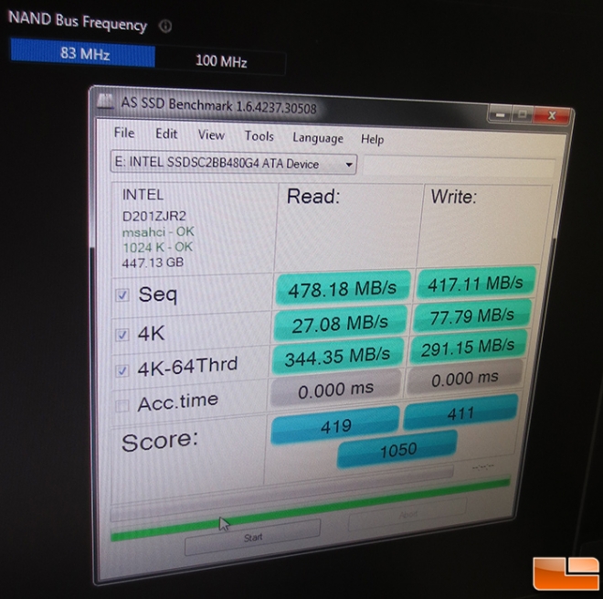 Defult SSD MBs - OC 625MHz