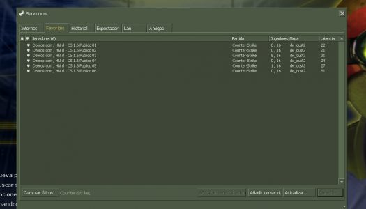 Lanzamos Servidores públicos de Counter Strike 1.6 para STEAM