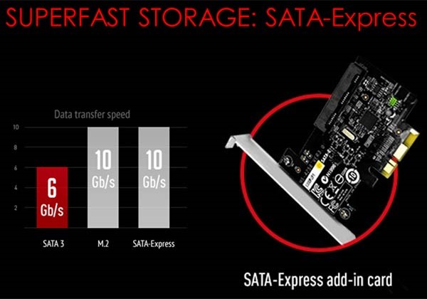 MSI Gaming Sata Express