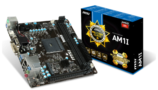 MSI lanza placa madre con socket AM1 Kabini Mini-ITX AM1I