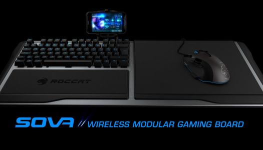 E3 2014: Roccat Sova, una solucion para tener teclado y mouse en Steam Machine.