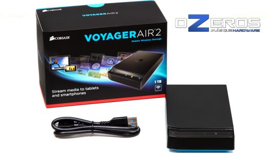Review: Disco externo Corsair Air Voyager 2, inalámbrico y autónomo