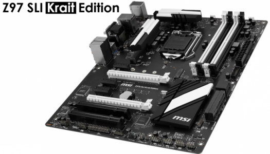 MSI revela la Z97 SLI Krait Edition o, ¿deberíamos llamarla la belleza negra?