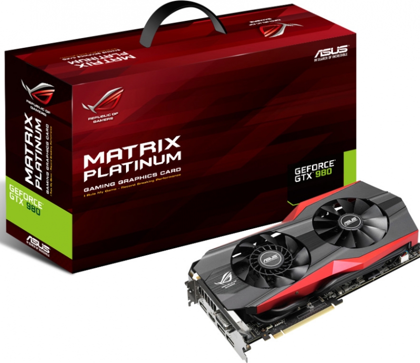 Asus GTX 980 ROG MAtrix Platinium caja