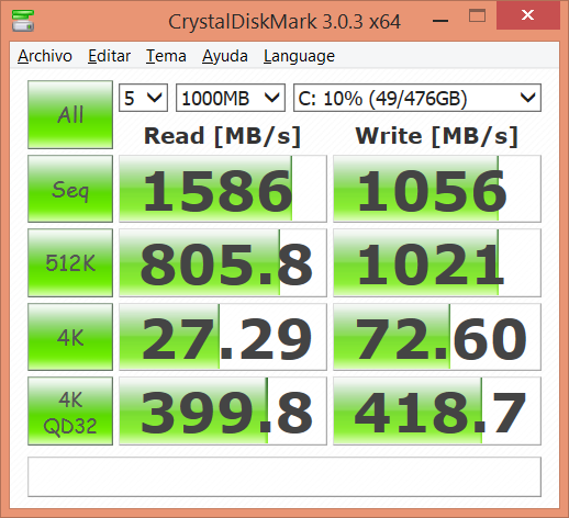 Cristal Disk Mark