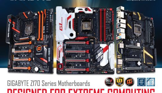 GIGABYTE Lanza Nuevas Motherboards de Serie 100 basadas en el chipset Intel Z170
