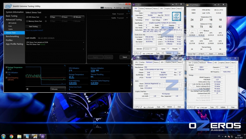 msi z170a gaming m7 - Overclock