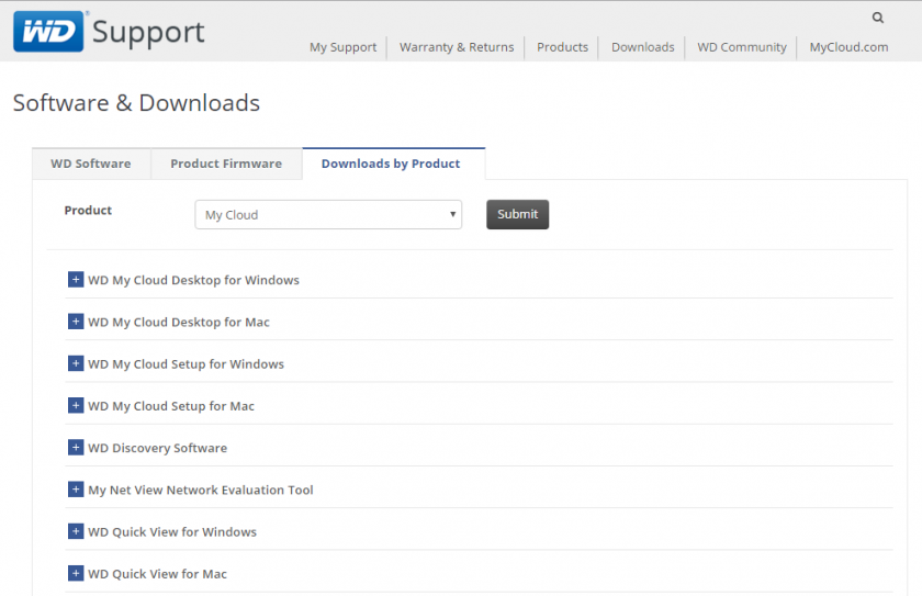Descarga WD MyCloud