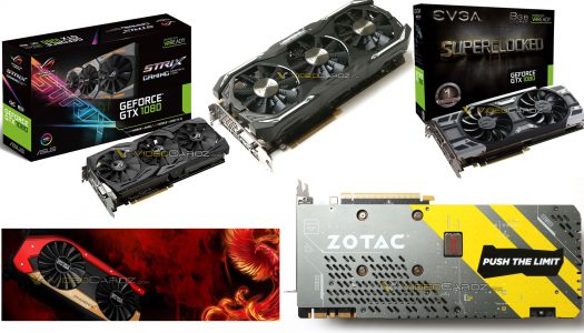 Aparecen los primeros modelos personalizados de la nueva GeForce GTX 1080 – ¡ASUS, EVGA, ZOTAC y otros!