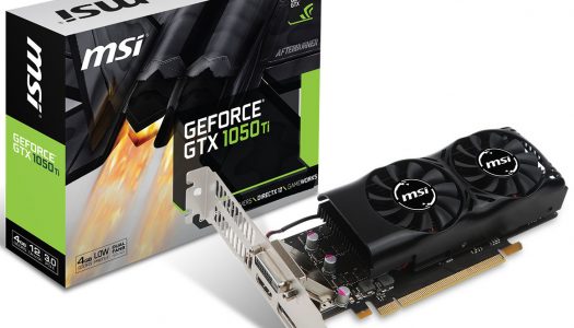 MSI revela nueva GTX 1050Ti de bajo perfil