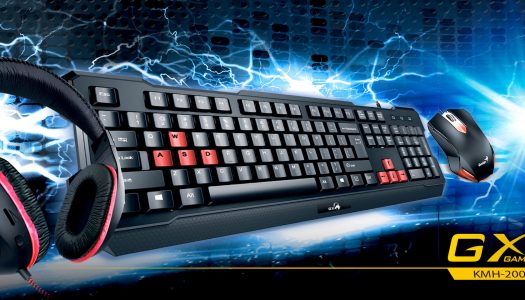 Genius KMH-200: Audífonos, mouse y teclado a precio insuperable
