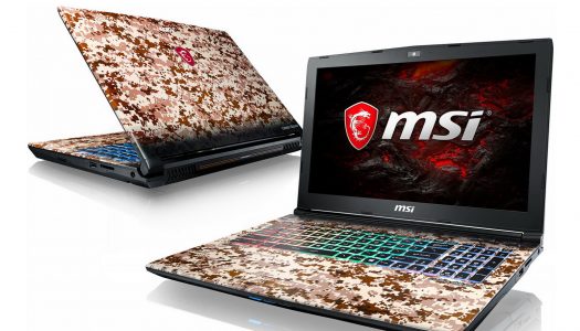 GE62 CAMO Squad: Edición limitada del famoso notebook para juegos de MSI