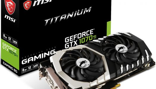 MSI anuncia cuatro nuevas tarjetas basadas en la GTX 1070 Ti
