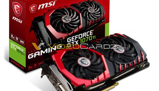 Se filtran los modelos que MSI lanzará de la GTX 1070 Ti