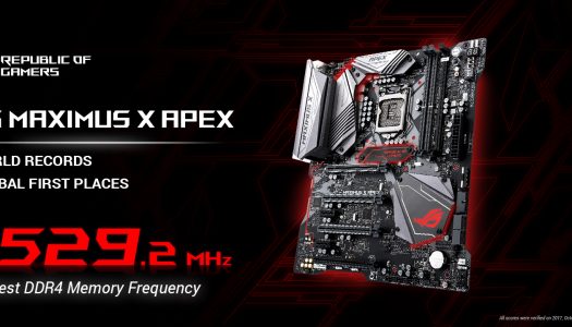 ¡ROG Maximus X Apex establece récords mundiales!