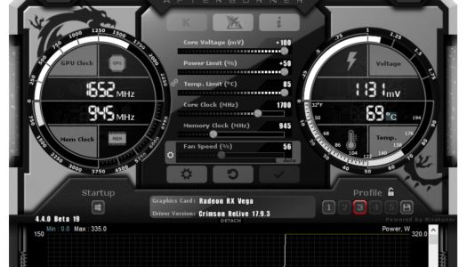 MSI Afterburner añade soporte para las tarjetas gráficas AMD Vega y para la NVIDIA GTX 1070 Ti