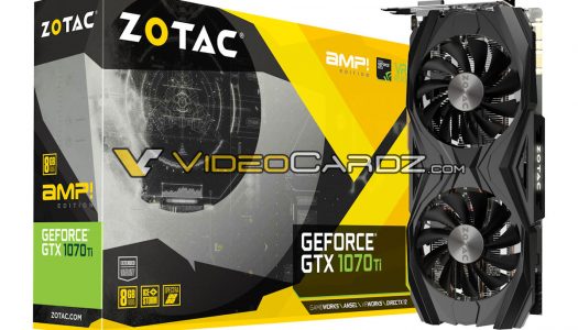 Se filtran nuevas tarjetas gráficas de Zotac basadas en la GTX 1070 Ti