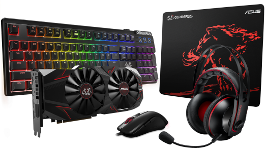 ASUS anuncia los nuevos integrantes de la serie Gaming Cerberus.