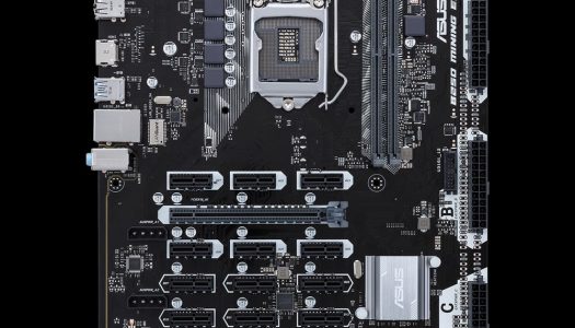 ASUS lanza nueva placa madre para minería con 19 slots PCIe