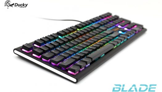Ducky muestra nuevo teclado mecánico con interruptores Cherry de bajo perfil