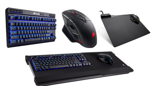 CORSAIR presenta una gama completa de periféricos inalámbricos de juego en CES 2018