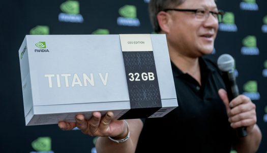 NVIDIA regaló 20 TITAN V “CEO Edition” a investigadores de inteligencia artificial