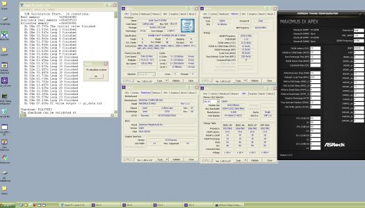 Core i7-8700K es overclockeado a 7,3 GHz en una placa madre Z270