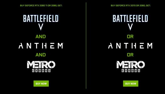 NVIDIA actualiza su bundle de juegos RTX y añade Metro Exodus