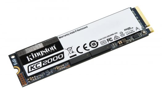 Kingston presenta el SSD KC2000 NVMe PCIe de última generación