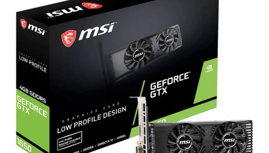 MSI lanza una nueva GTX 1650 de bajo perfil