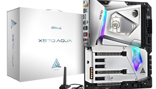 ASRock presenta su placa madre X570 AQUA