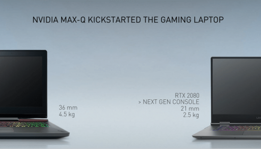 GeForce lidera la cruzada por laptops de gaming cada vez más delgadas y ligeras