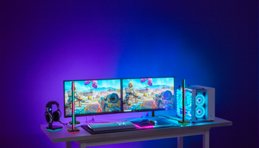 CORSAIR lanza las torres con iluminación inteligente iCUE LT100