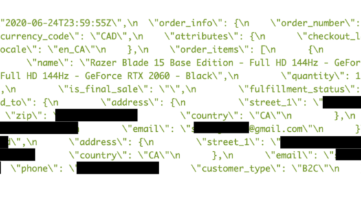 Razer filtra accidentalmente la información de al menos 100.000 clientes