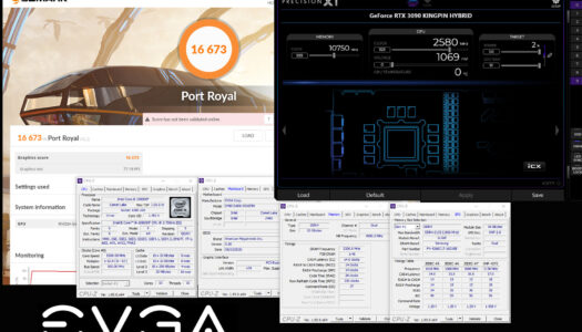 EVGA GeForce RTX 3090 KINGPIN con overclock alcanza 2,58 GHz