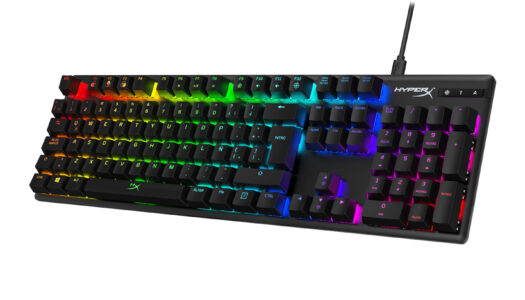 HyperX incluye los interruptores mecánicos Blue a la línea de teclados para videojuegos Alloy Origins