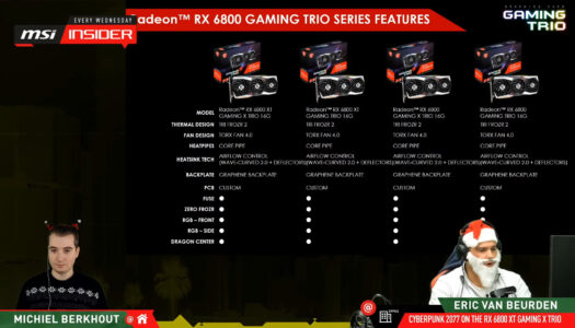 Debido a la falta de stock de GPUs AMD, MSI concentrará su producción en una sola serie