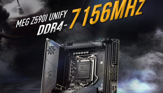 MSI se lleva el récord mundial de overclock en memorias RAM con su placa MEG Z590I UNIFY