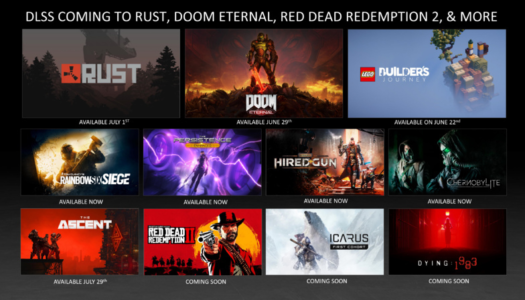 Nuevos juegos incorporan DLSS durante los próximos meses