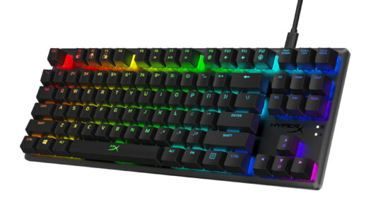 HyperX agrega los interruptores mecánicos Blue a su línea de teclados Alloy Origins Core
