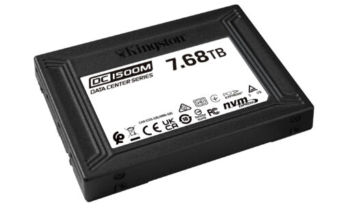 Kingston lanza la unidad SSD NVMe U.2 DC1500M para centros de datos